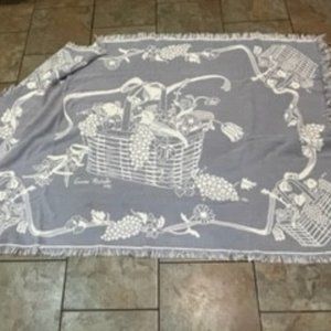 Blue and White blanket